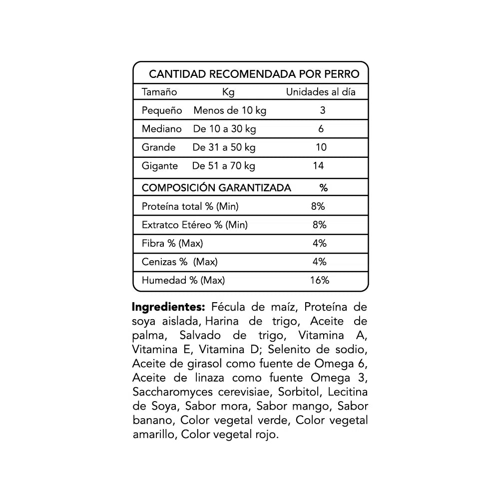 Galleta Efecto Calmante para perros