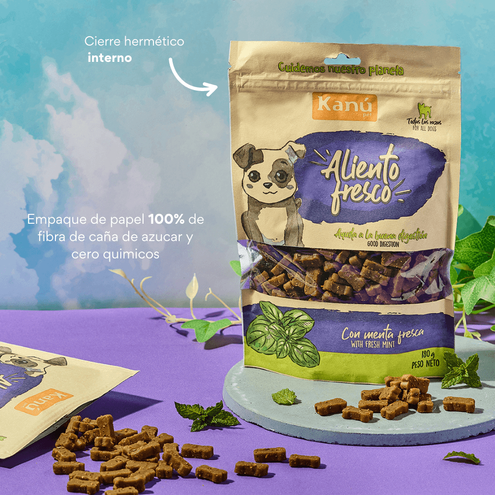 Galleta Aliento Fresco para perros