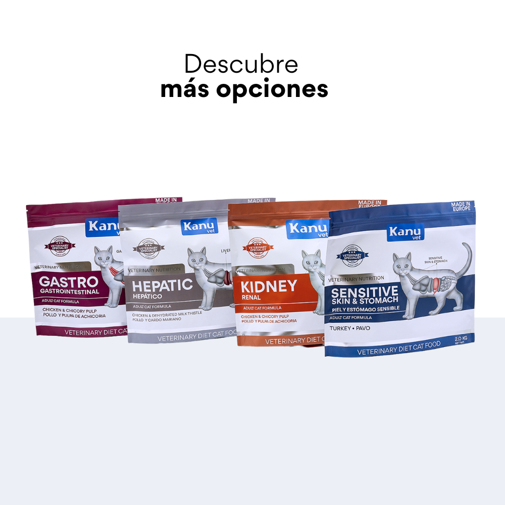 Alimento Medicado Kanu Vet Gastrointestinal para Gato Adultos