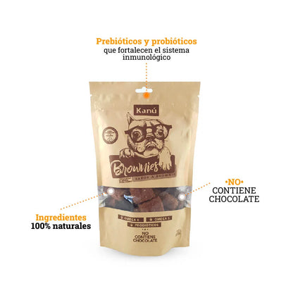 Galletas Brownies para perros