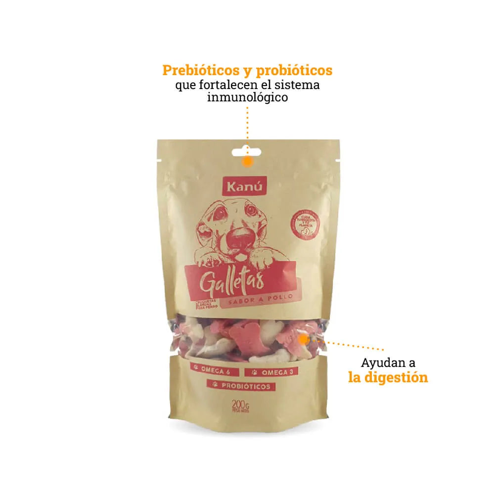 Galletas Sabor a Pollo para perros