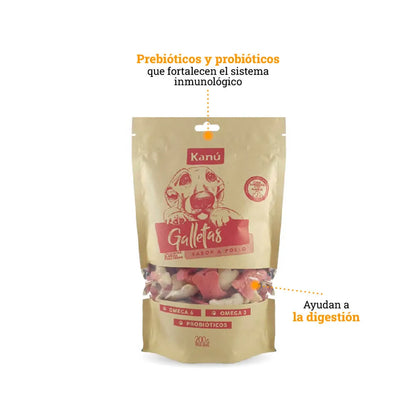Galletas Sabor a Pollo para perros