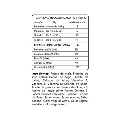 Galleta Efecto Calmante para perros