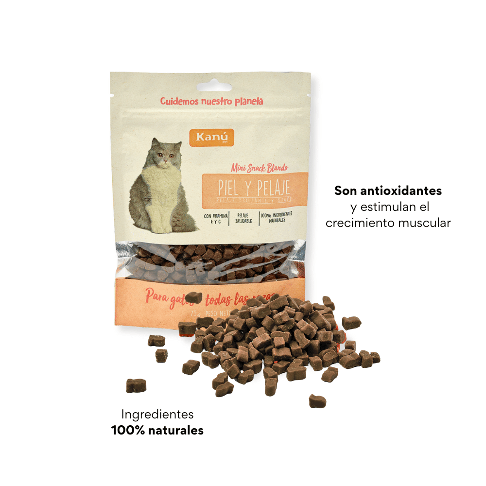 Galletas Piel y Pelaje para gatos
