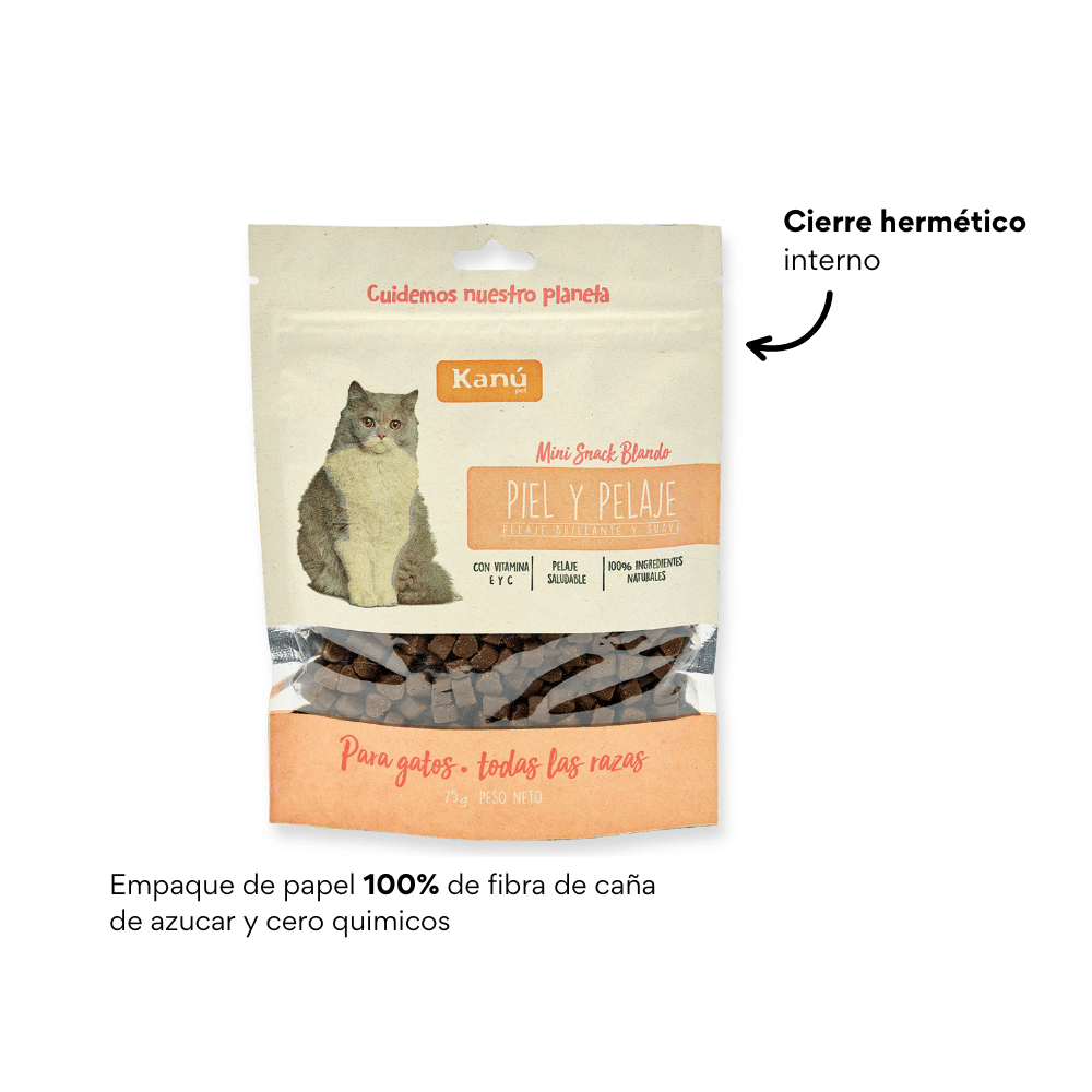 Galletas Piel y Pelaje para gatos