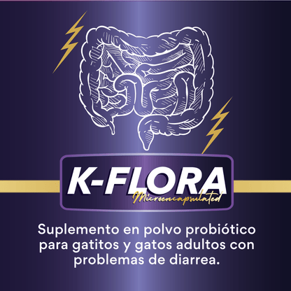 Suplemento Probiótico para gatos K-Flora sobre x 5g sobre