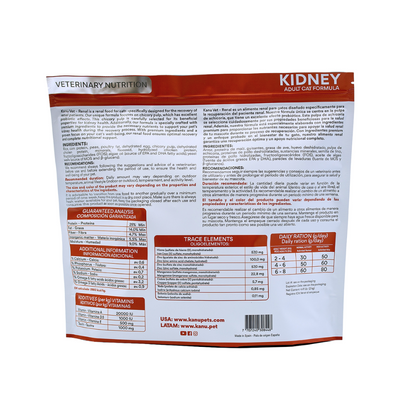 Alimento Medicado Kanu Vet Renal para Gato Adultos