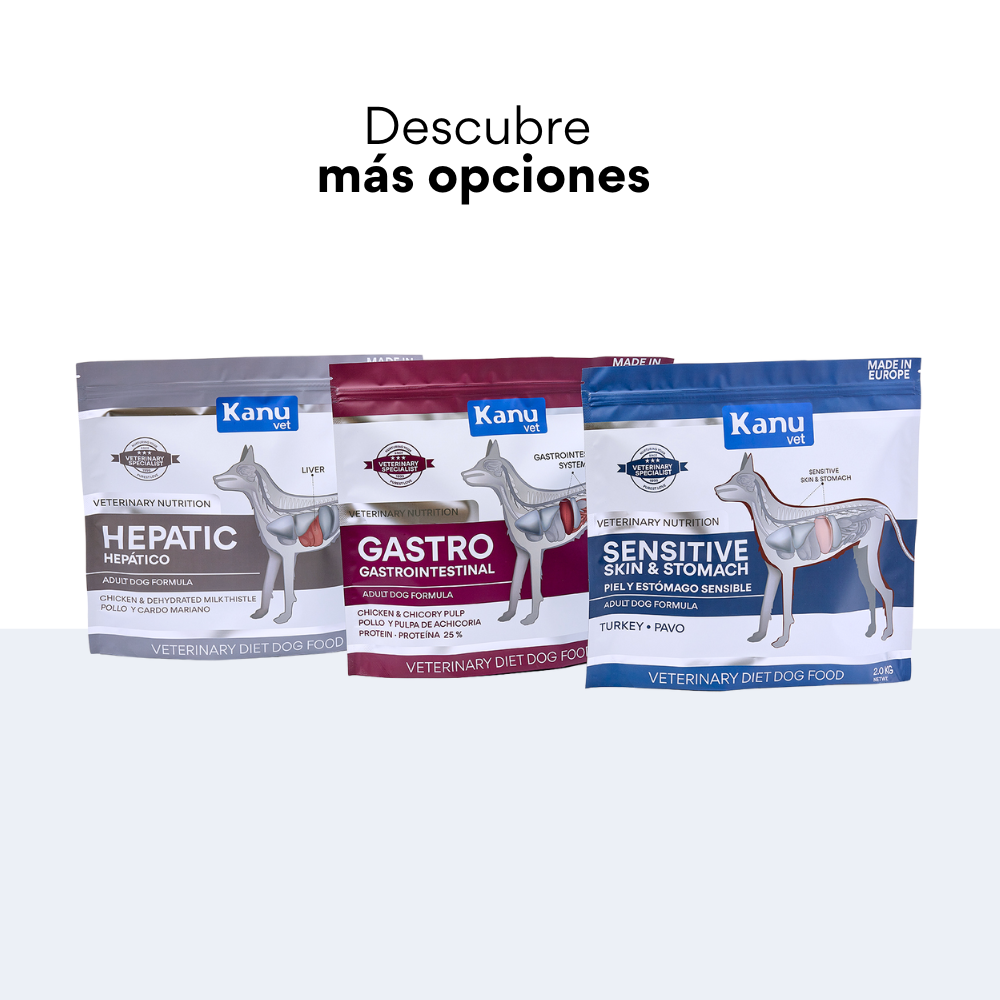 Alimento Medicado Kanu Vet Piel y Estómago Sensible para Perro Adultos